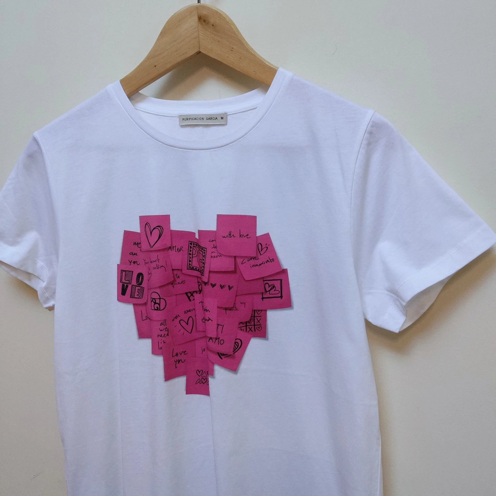 Purificación García Maat M Bedrukt wit T-shirt – photo 6
